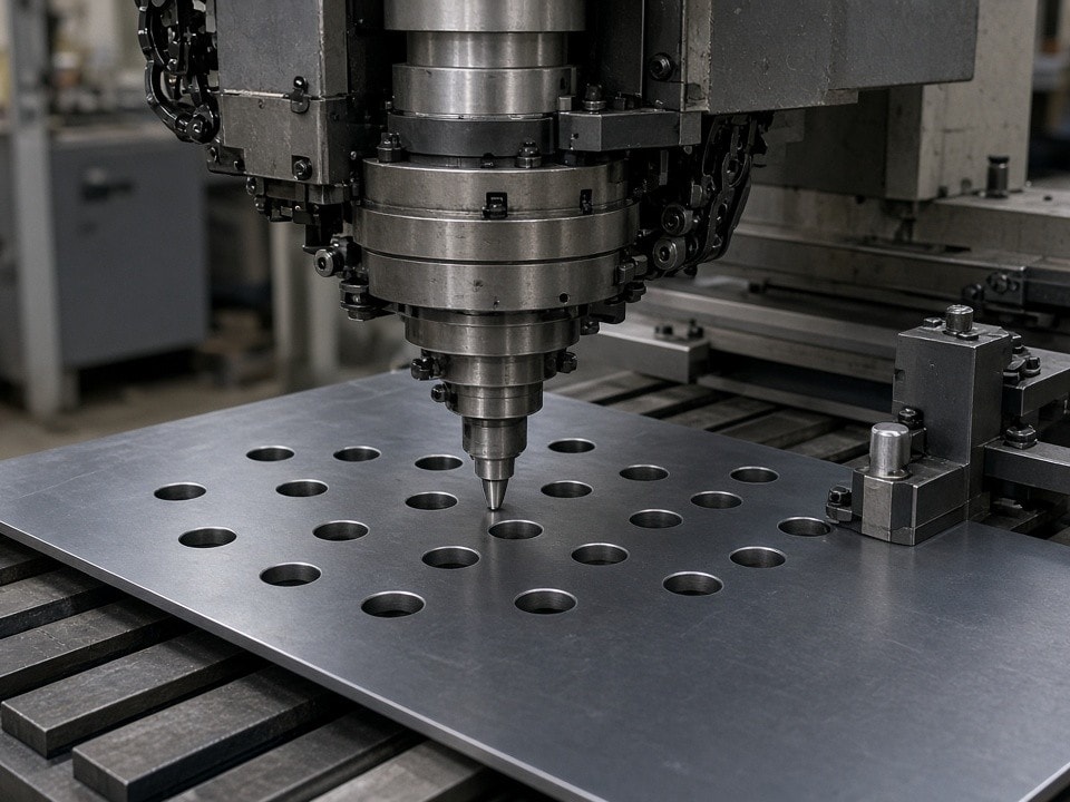 Wykrawanie rewolwerowe CNC – Szybka produkcja detali z blach | PartsMake