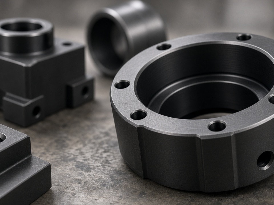 Usługi anodowania twardego aluminium | Precyzyjna obróbka CNC z powłoką 400HV