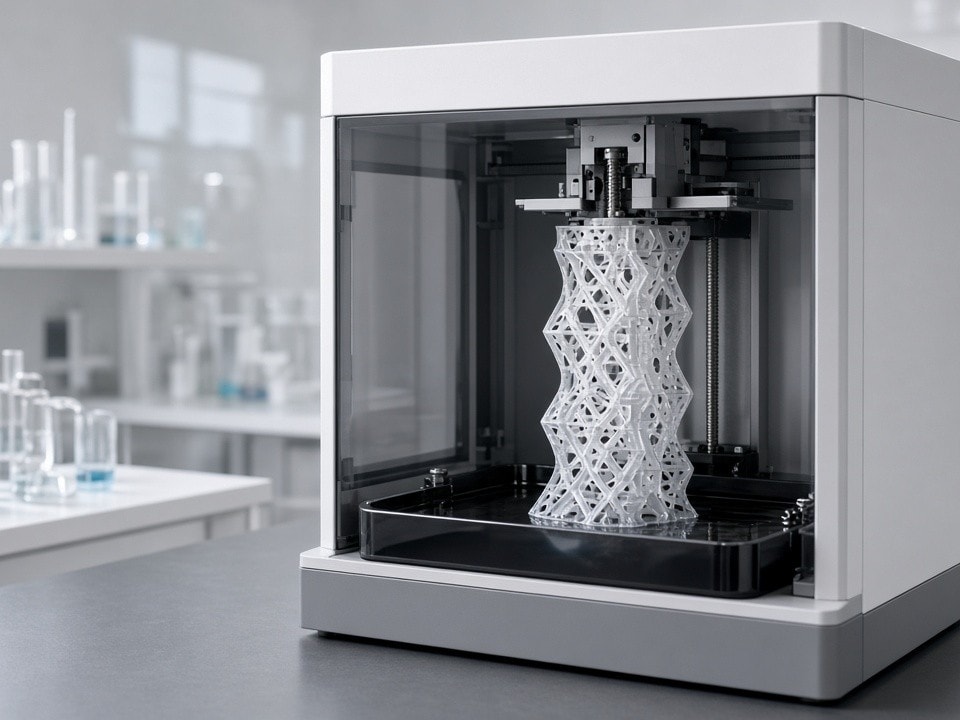 Przemysłowy druk 3D SLA: Precyzyjne prototypy i przezroczyste detale | PartsMake